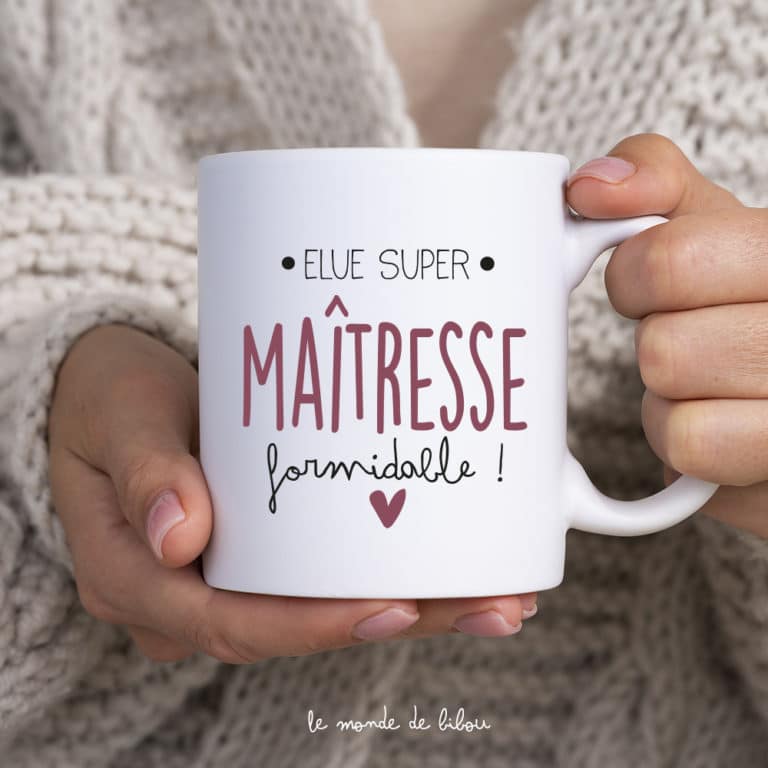 Archives des mug maîtresse Le Monde de Bibou Cadeaux personnalisés