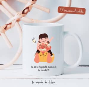 Mug Papy Personnalis Le Monde De Bibou