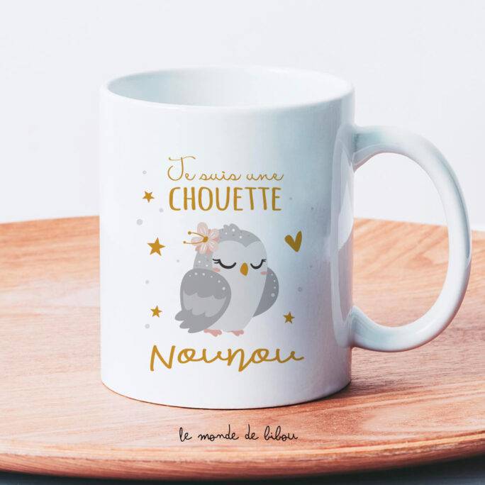 Mug Chouette Nounou