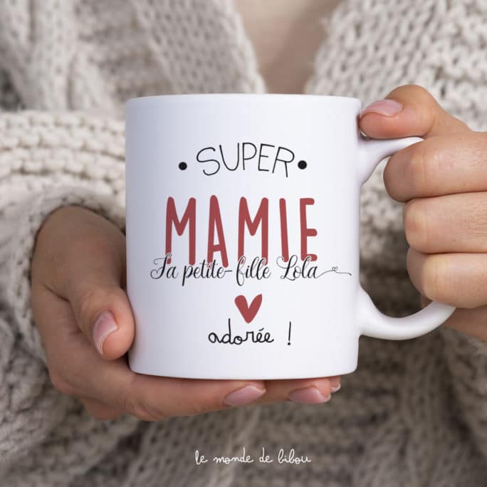 Mug je suis une Super Mamie