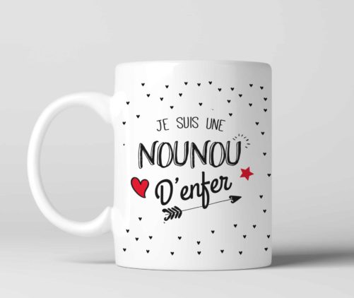 Mug Nounou d'enfer