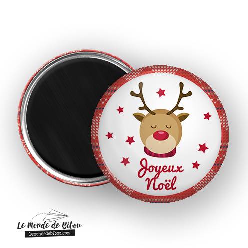 Magnet Noël Renne de Noël