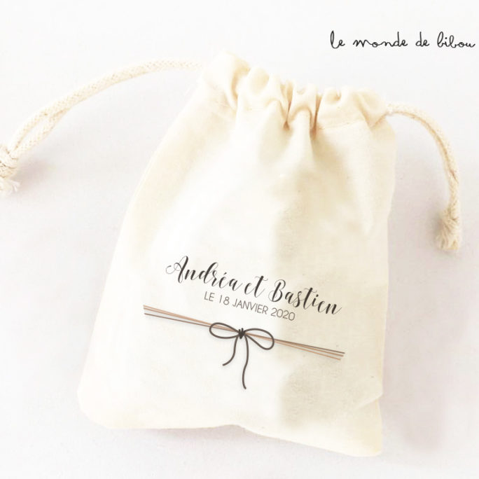 Ballotin à dragées Ficelle