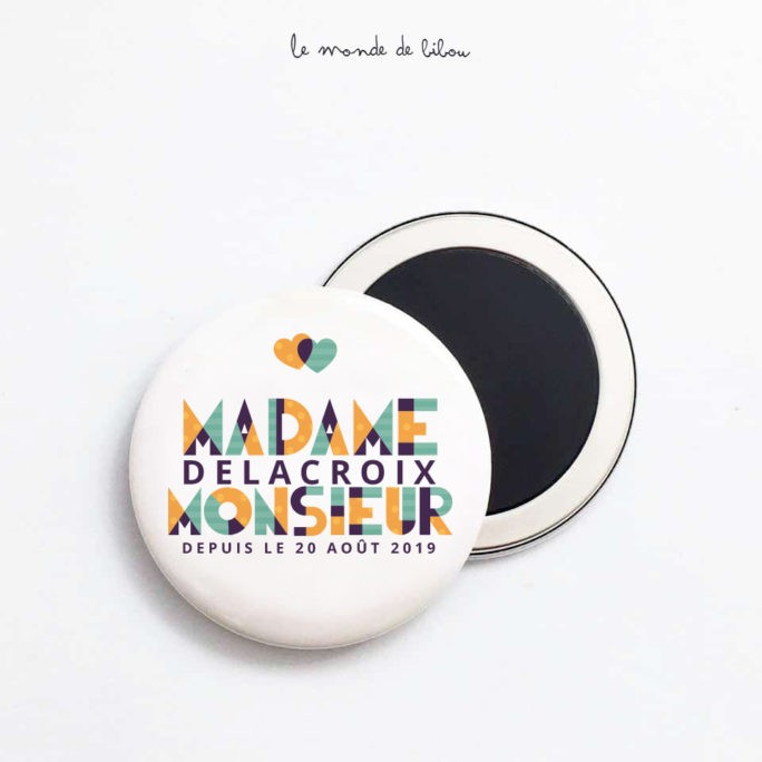 Magnet Mariage Graphic