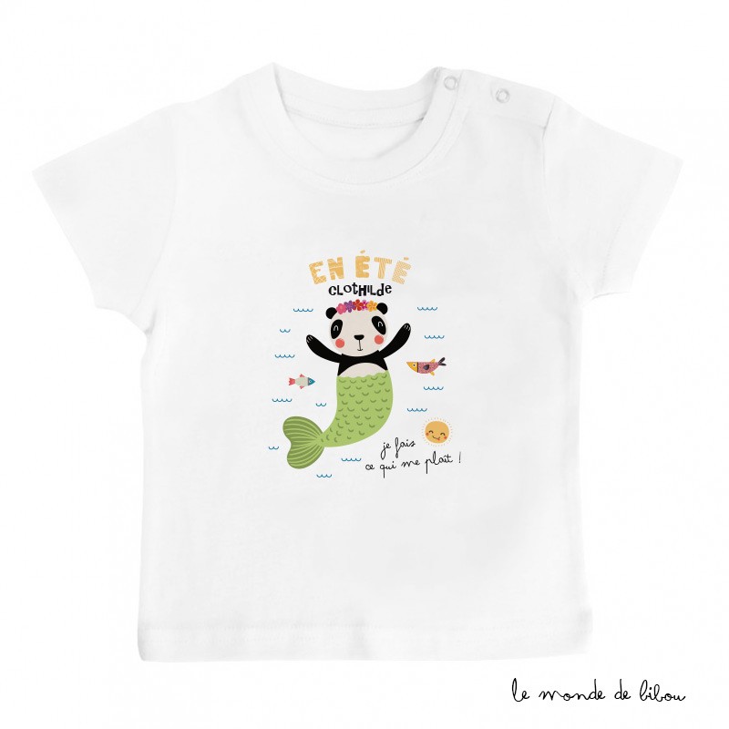 T-Shirt bébé Panda