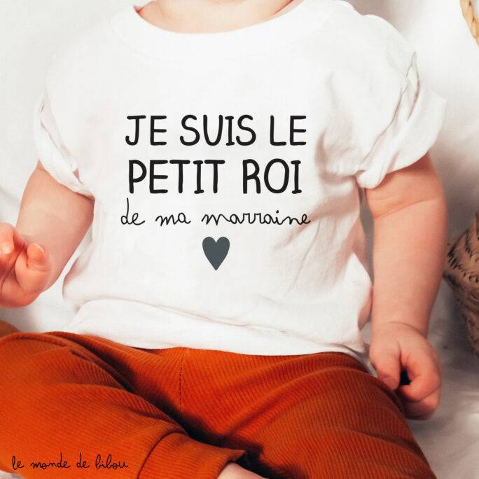 T-shirt Petit roi Marraine
