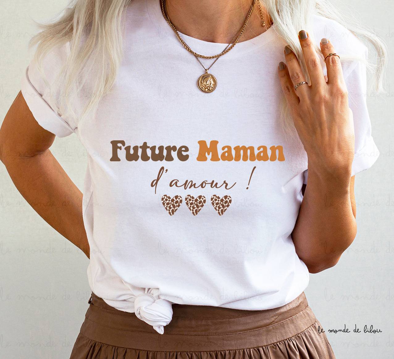 Épinglé sur T-shirt future maman