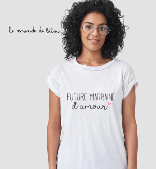 T-shirt Future Marraine d'amour