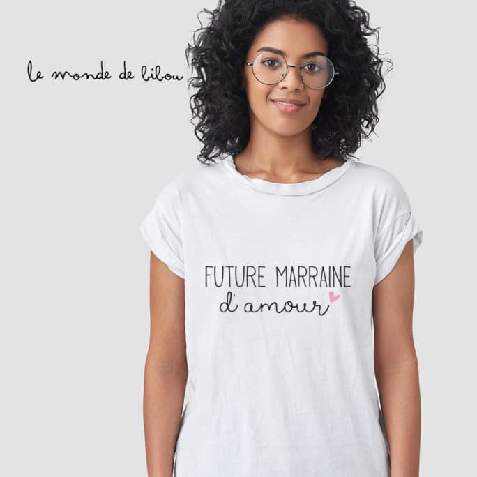 T-shirt Future Marraine d'amour