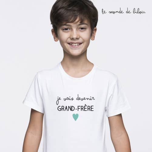T-Shirt annonce frère ou sœur