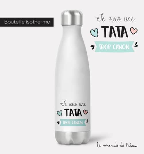Bouteille isotherme Tata canon