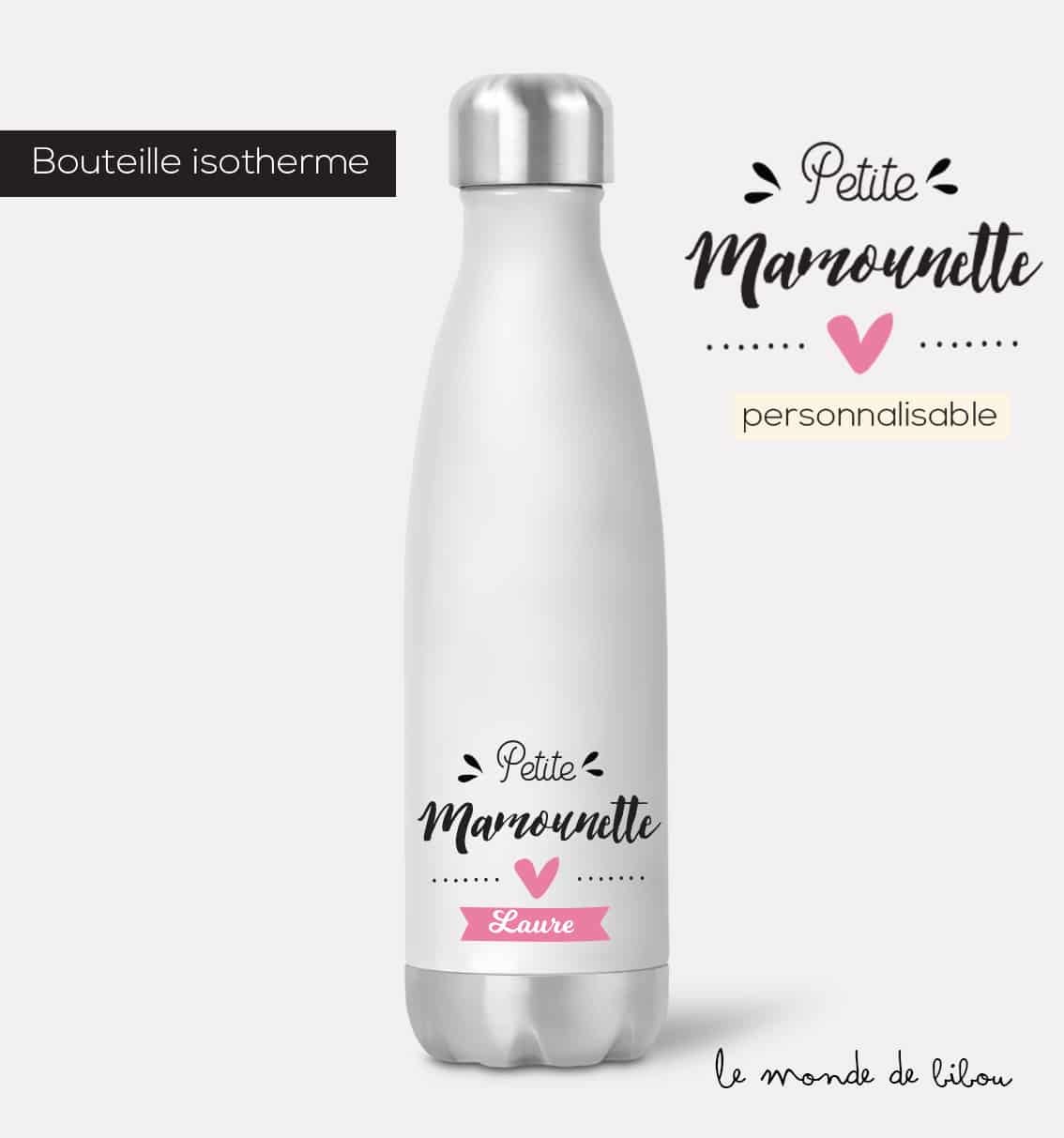 Bouteille isotherme Mamounette - Le Monde de Bibou