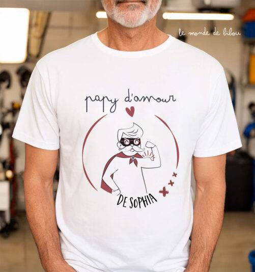 T-shirt Papy d'amour