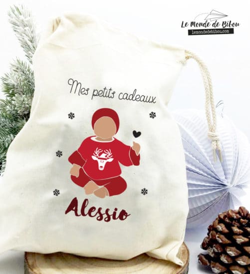 Hotte de Noël Bébé taille S