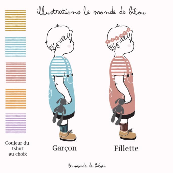 gender reveal party - Le Monde de Bibou - Cadeaux personnalisés