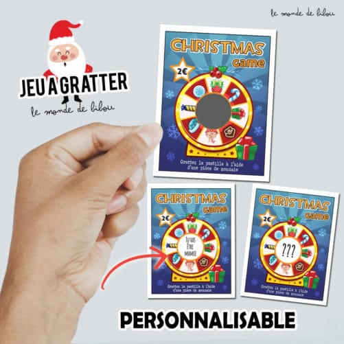 Ticket à gratter Christmas game