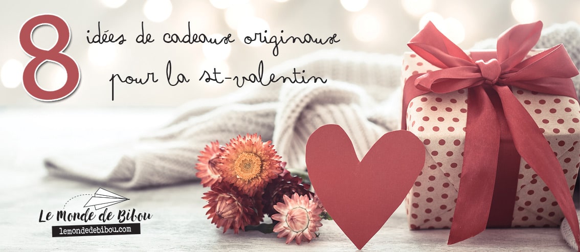 8 idées de cadeaux originaux pour la Saint-Valentin 