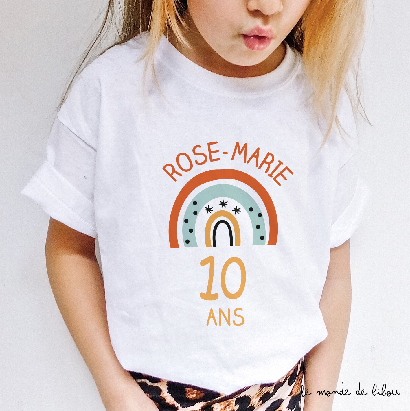 Tee-shirt enfant joyeux anniversaire 11