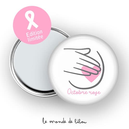 MIROIR Octobre rose