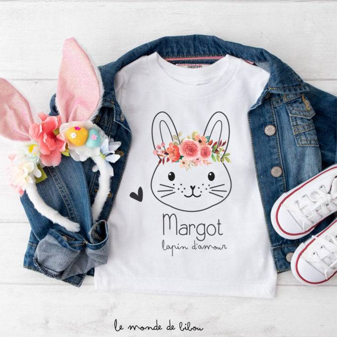 T-Shirt Petit lapin d'amour