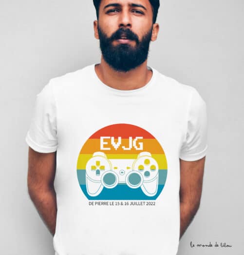 T-shirt EVJG Team Game