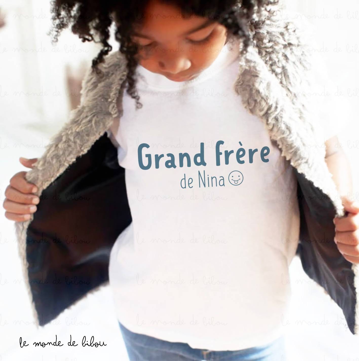 Duo T-Shirts enfants frère sœur