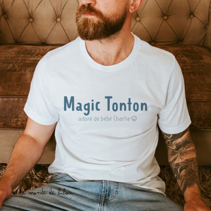 T-shirt personnalisé Tonton Sur mesure
