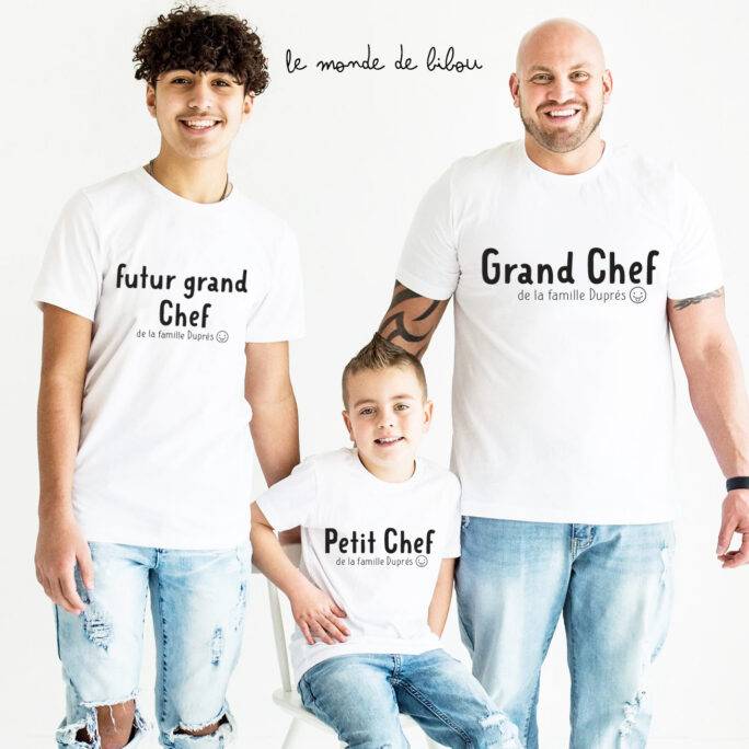 T-shirt Grand chef Grande cheffe