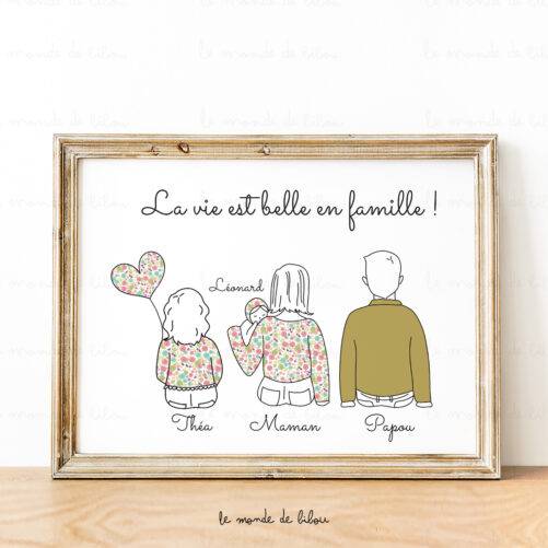 Affiche La vie est belle en Famille