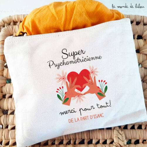 Trousse personnalisée merci pour tout