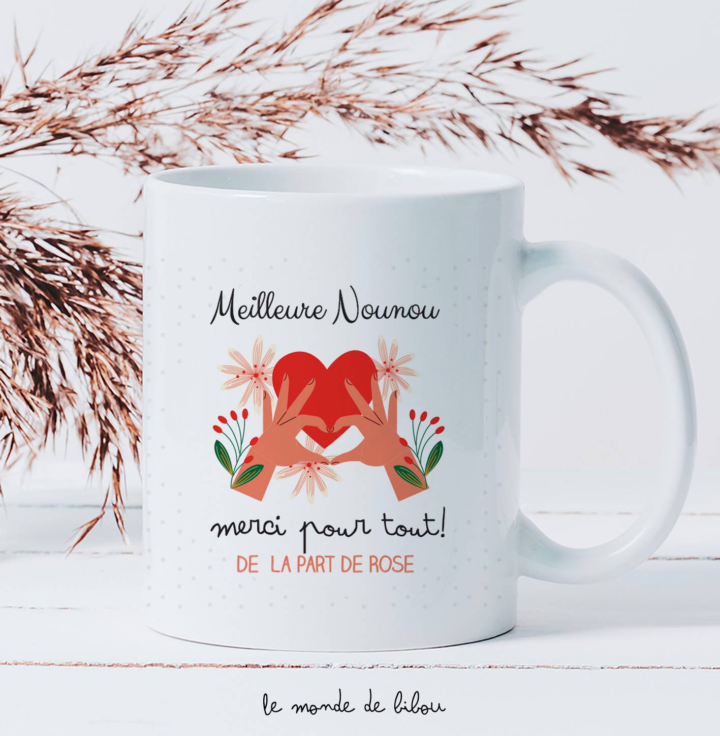 Mug personnalisé, Mug prénom, Cadeau personnalisé Saint-Valentin