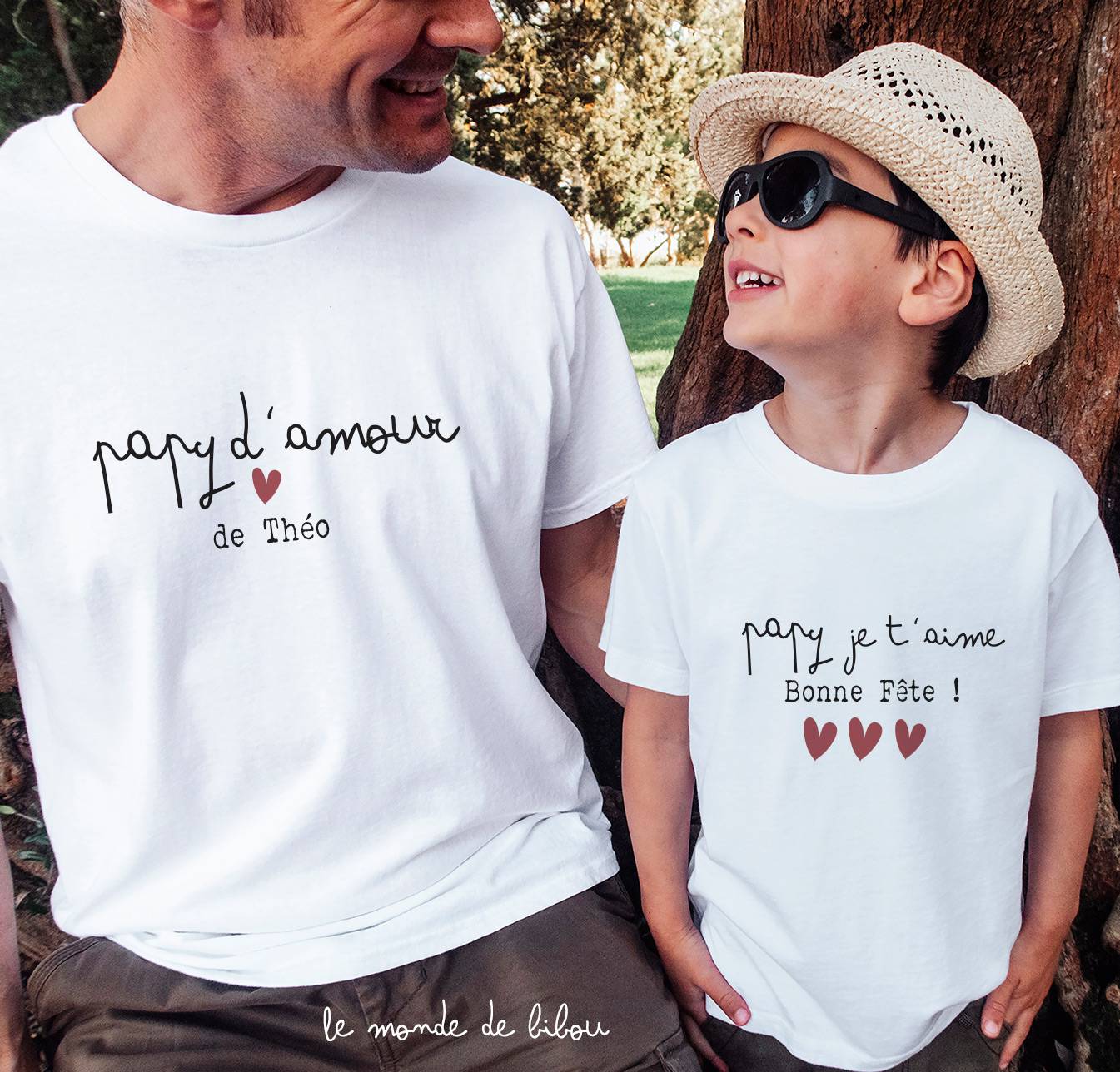 T-shirt Mamie d'amour personnalisé - Le Monde de Bibou