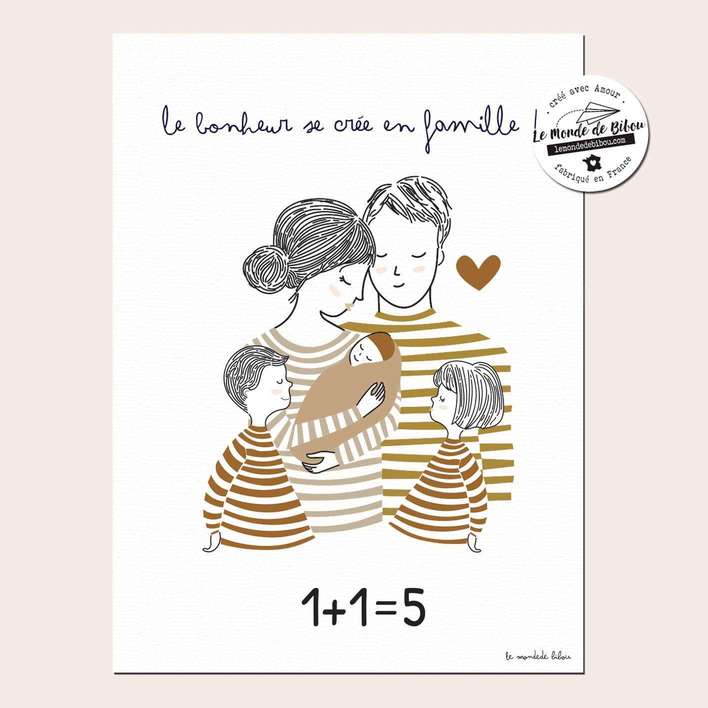 Affiche anniversaire Thème Licorne - Le Monde de Bibou