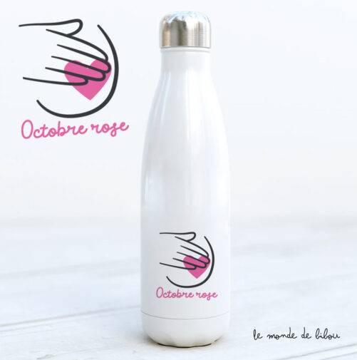 Bouteille isotherme Octobre rose
