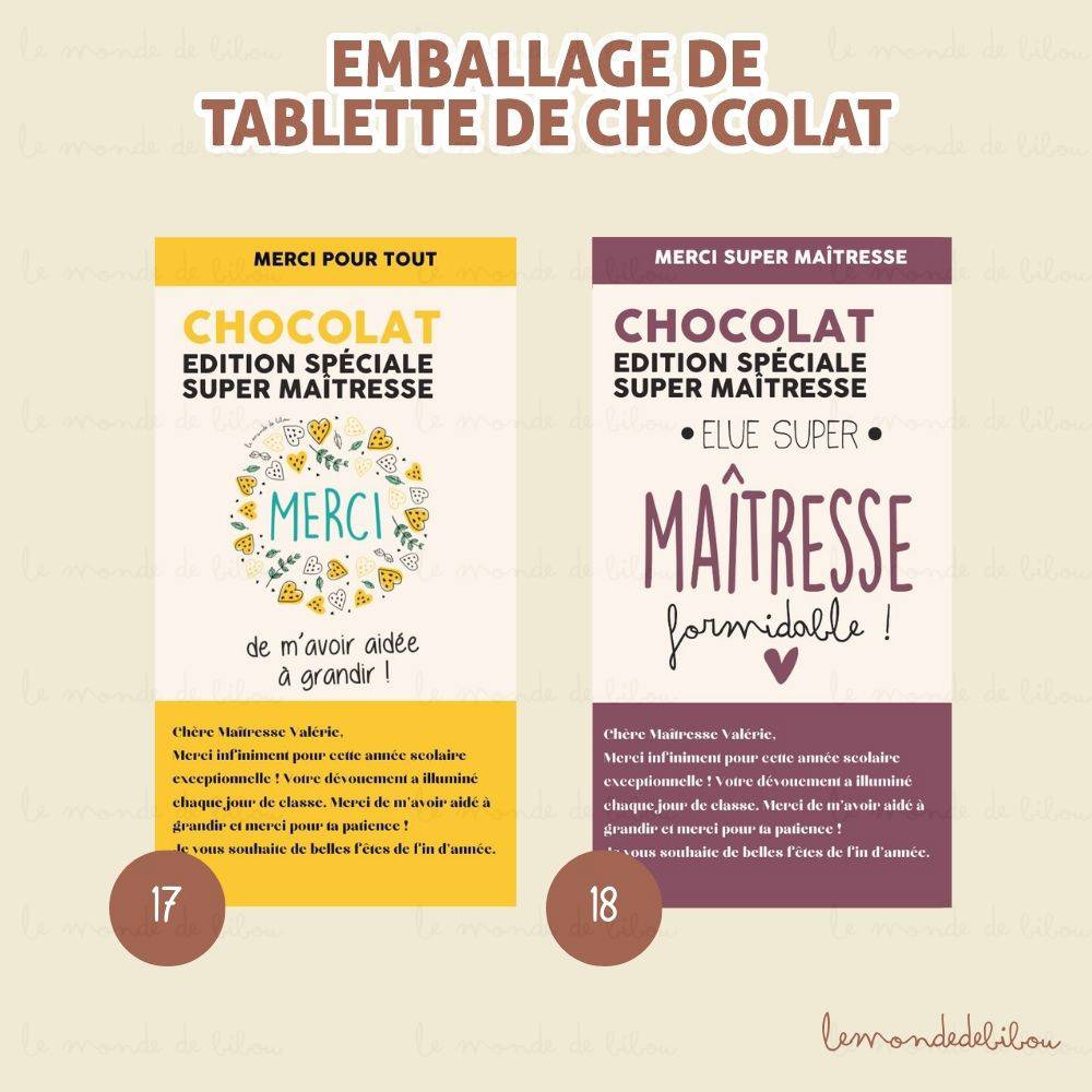 Tablette de chocolat personnalisée, tablette de chocolat Noël, cadeau  personnalisé, fête de Noël, fête de fin d'année, chocolat -  France