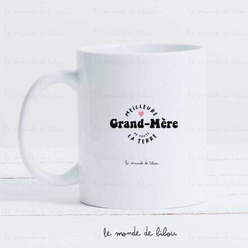 Duo Mugs personnalisés Meilleurs Mamie et Papy