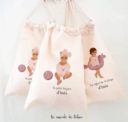 Sac rangement enfant vacances