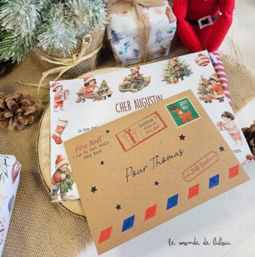 Kit de Noël Enfant Sage Personnalisé