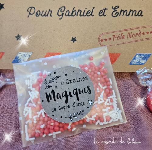 Kit Noël Graines Magiques Sucres d'Orges