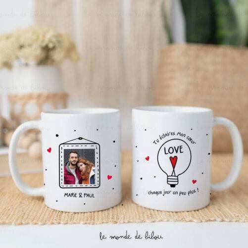 Mug Personnalisable pour dire je t'aime