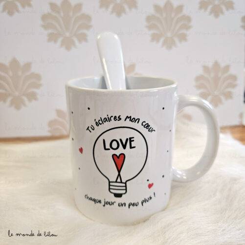 Mug Personnalisable pour dire je t'aime