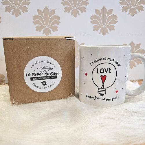 Mug Personnalisable pour dire je t'aime