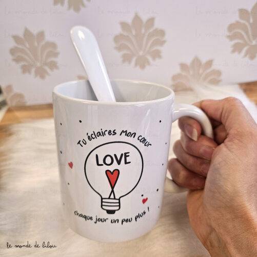 Mug Personnalisable pour dire je t'aime