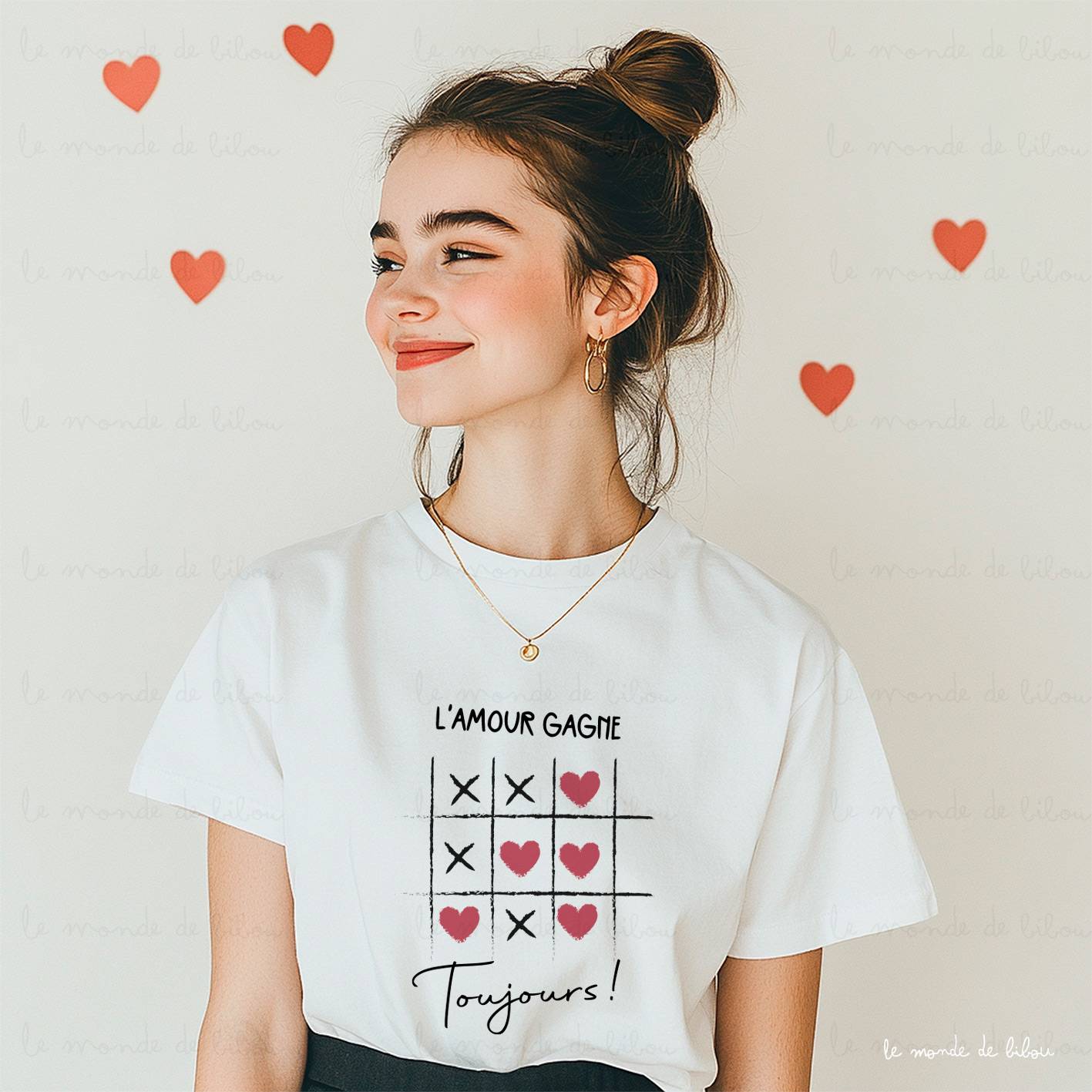 T-shirt L'Amour Gagne Toujours