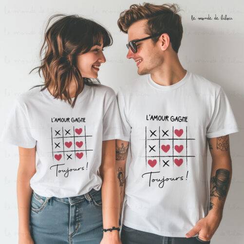 T-shirt L'Amour Gagne Toujours